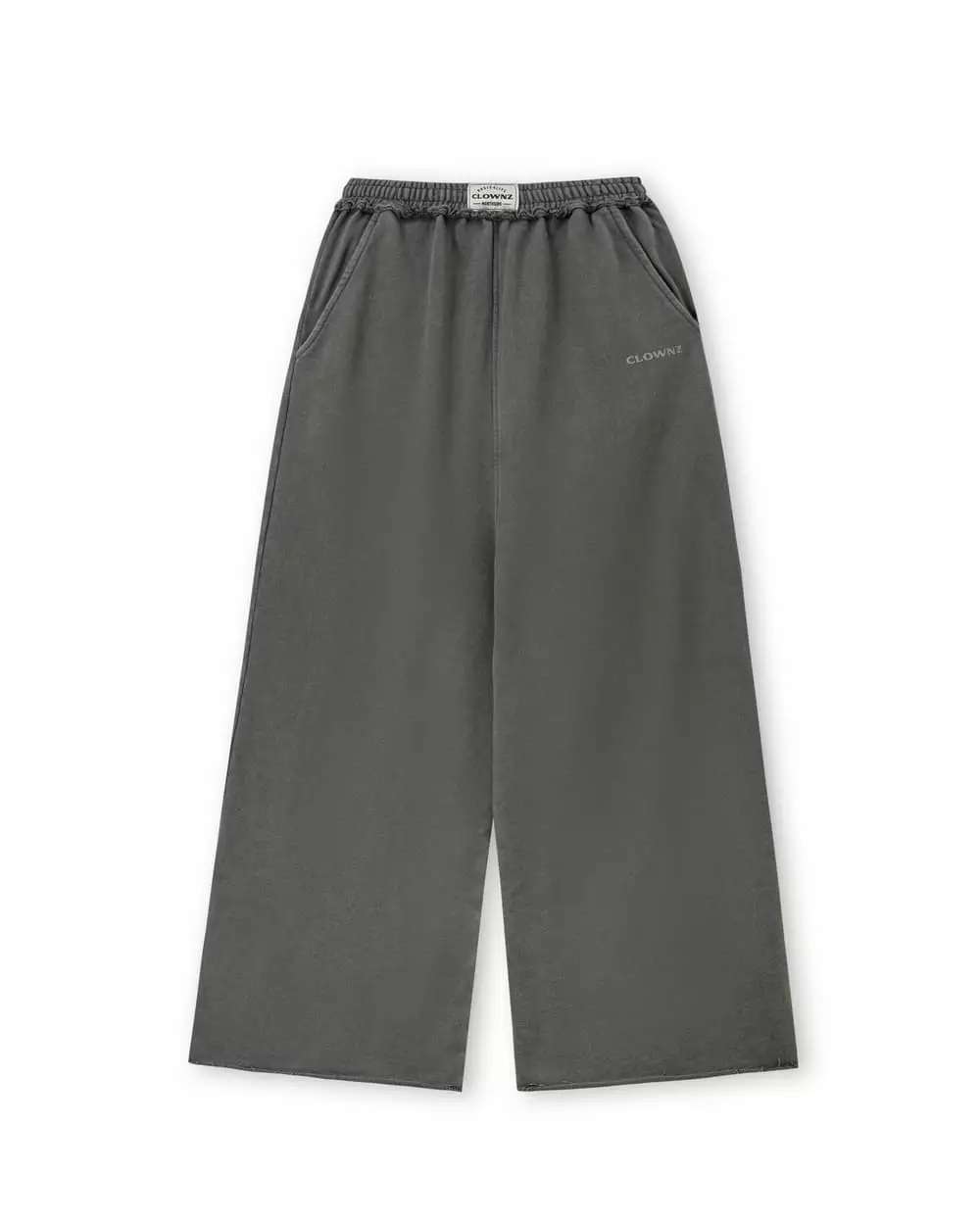 Quần dài ClownZ Wide Leg Washed Pants basic unisex nam nữ quần chun