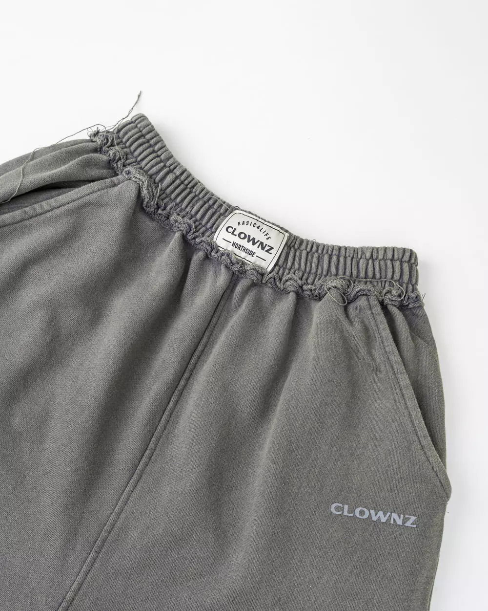 Quần dài ClownZ Wide Leg Washed Pants basic unisex nam nữ quần chun