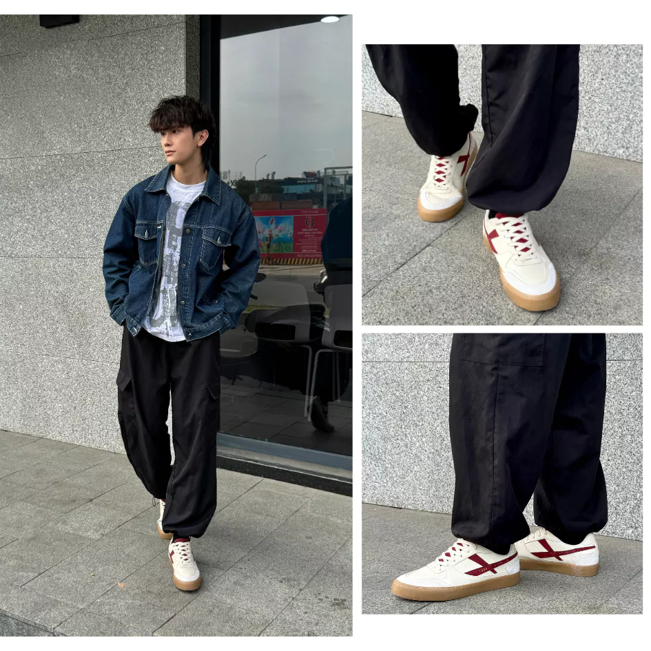 Giày Sneaker Nam Nữ DC39 BERRY SODA DINCOX Shoes Đế Bằng - Microfiber Leather
