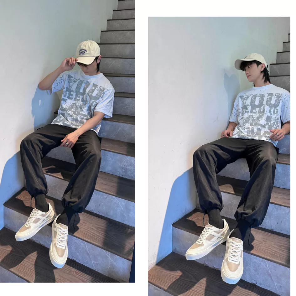 Giày Da Sneaker Nam Nữ DC39 LATTE LOVE DINCOX Shoes Đế Bằng - Microfiber Leather