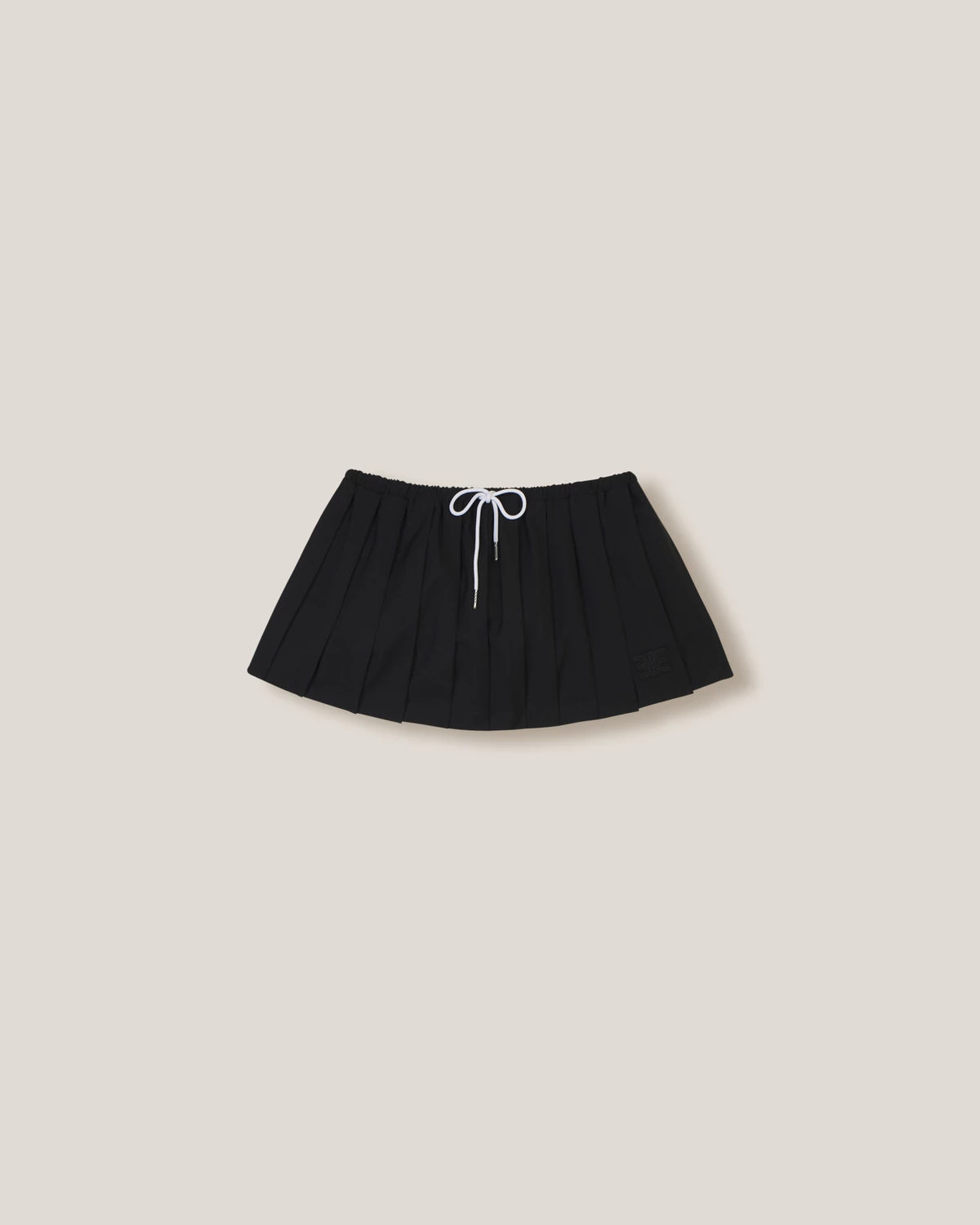 Eleven - Chân Váy Xếp Ly Đắp Giống Mono | Màu Đen