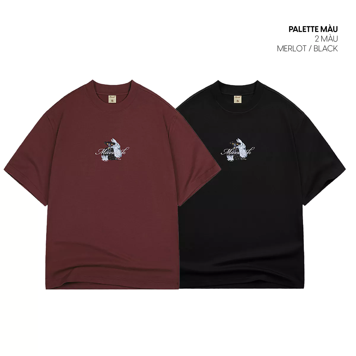 Áo thun MVRK Design Holiday Limited Edition Unisex Form Boxy 250 GSM 100% Cotton Style Basic