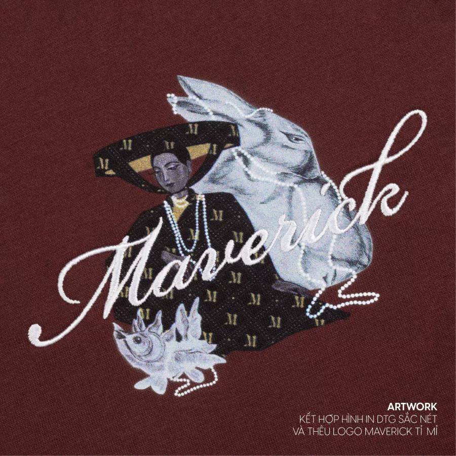 Áo thun MVRK Design Holiday Limited Edition Unisex Form Boxy 250 GSM 100% Cotton Style Basic