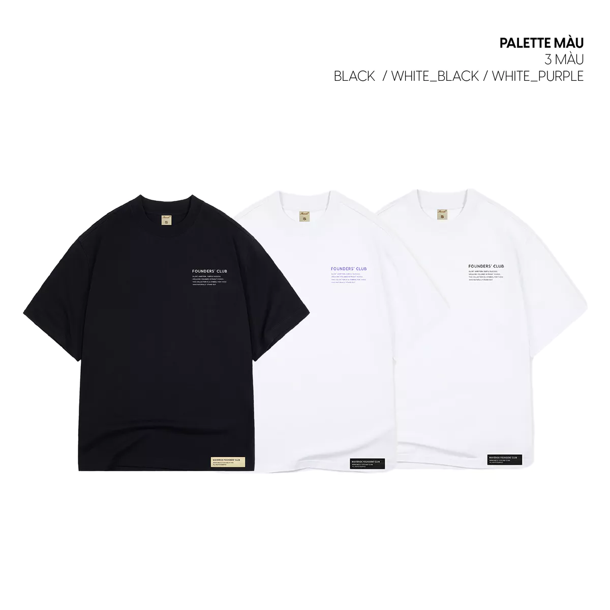 Áo thun MVRK Design Stress But Well Dress Unisex Oversized 250 GSM 100% Cotton Style Basic