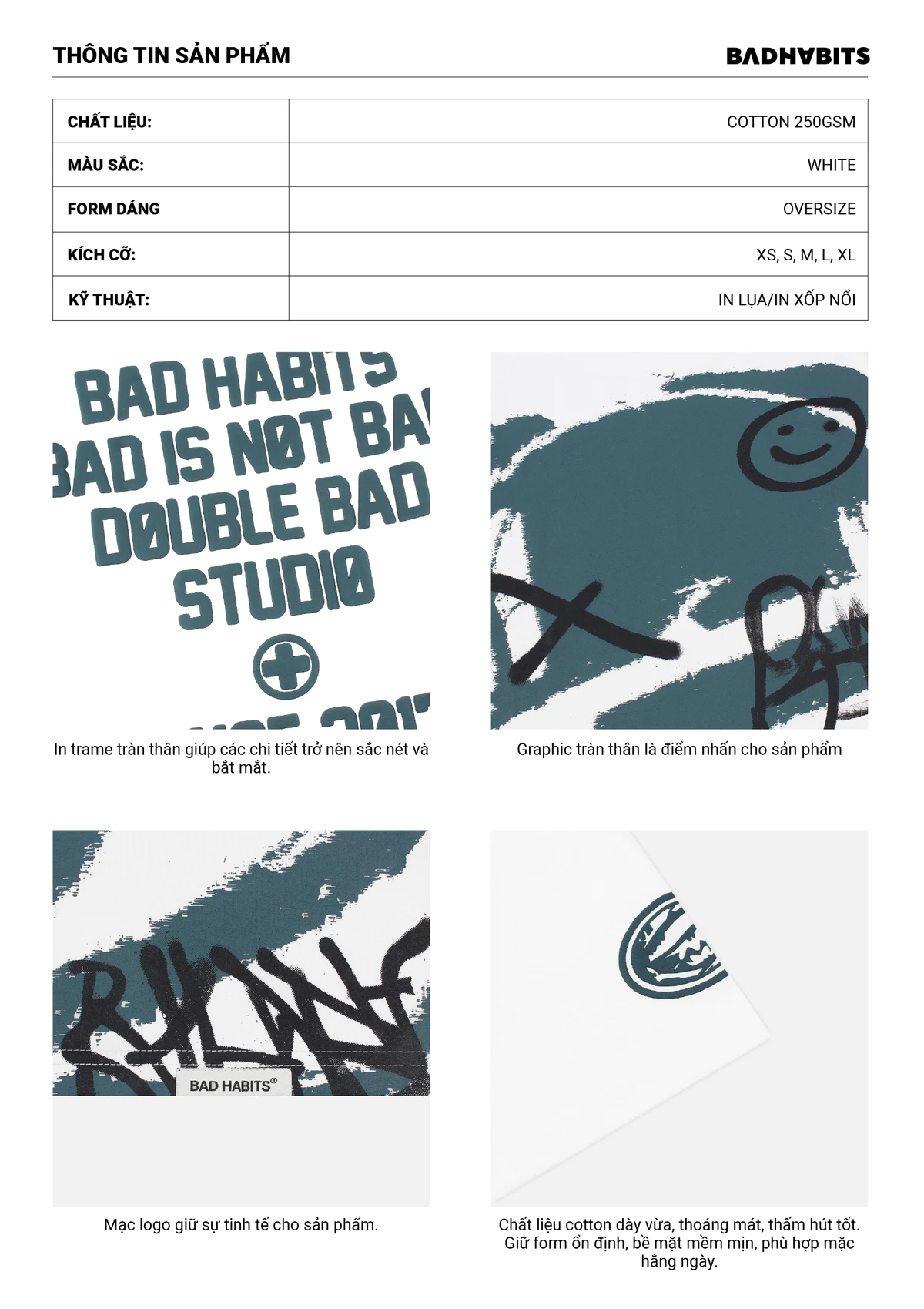 Áo Thun Superlogo Tee - Sp23 Collection - Local Brand Chính Hãng