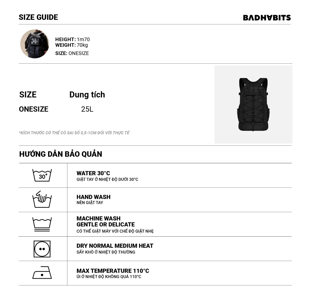Balo All-In-One Backpack - Supertramp Collection - Local Brand Chính Hãng