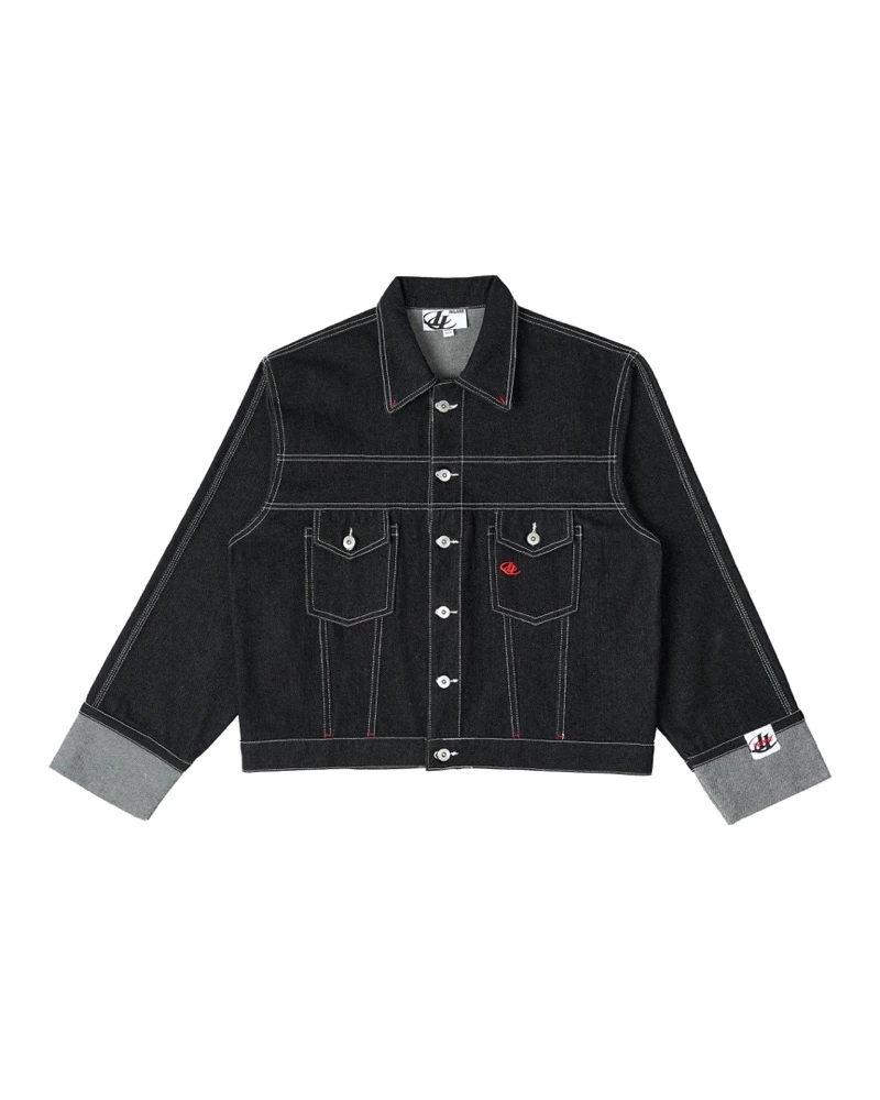 Áo Khoác InsaneClo FOLDLOCK RAW DENIM JACKET Form Unisex Vải Denim