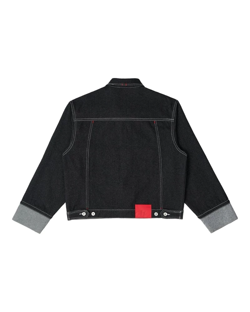 Áo Khoác InsaneClo FOLDLOCK RAW DENIM JACKET Form Unisex Vải Denim