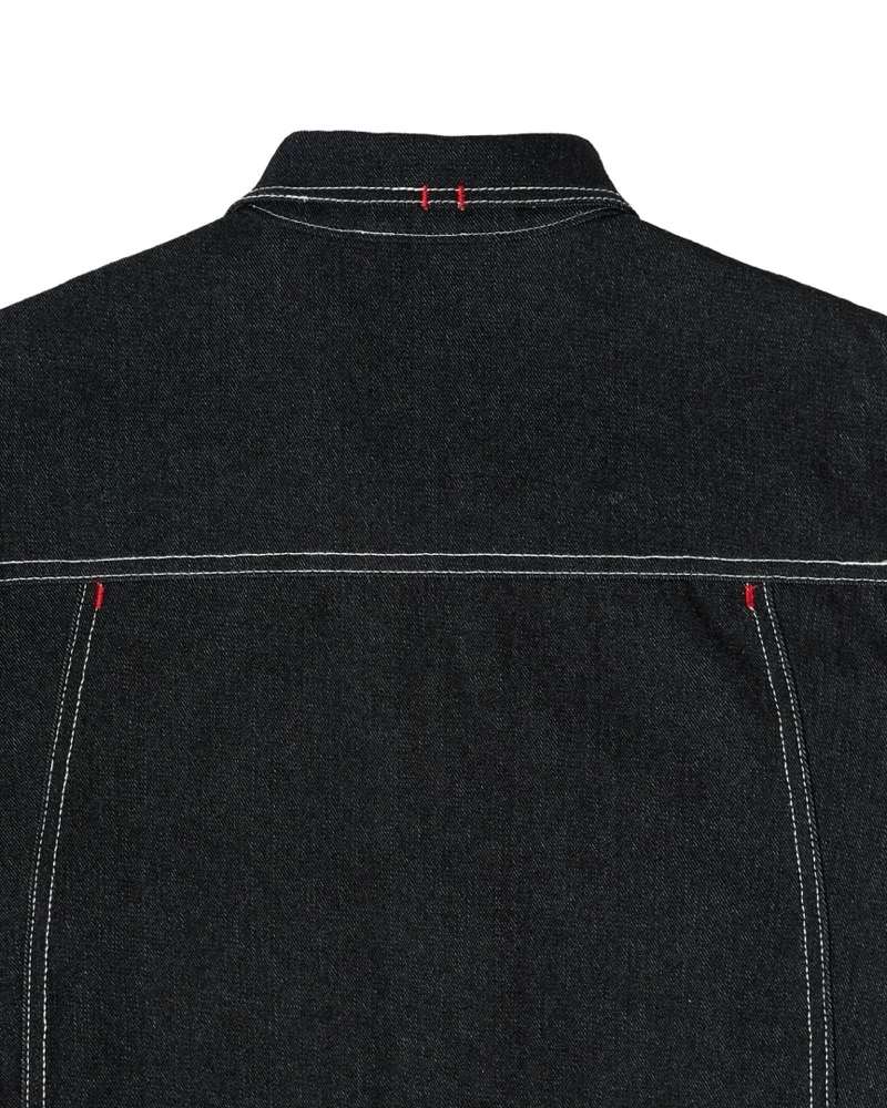 Áo Khoác InsaneClo FOLDLOCK RAW DENIM JACKET Form Unisex Vải Denim