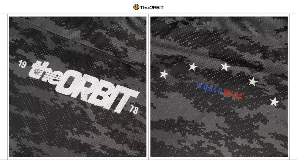 Áo Jersey Nam Nữ Thể Thao ORBIT - CAMO JERSEY - Local Brand Chính Hãng