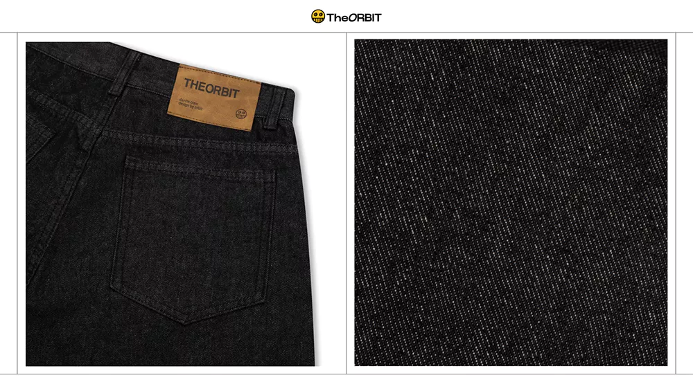 Quần Short Denim The ORBIT - SLATE RAW DENIM SHORT - Local Brand Chính Hãng