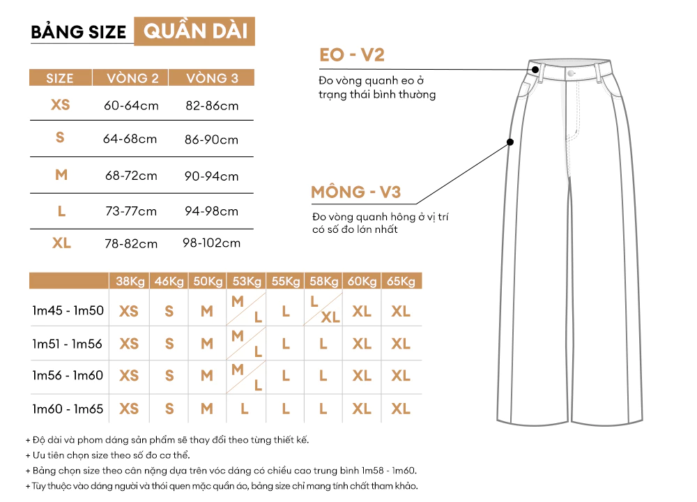 Quần jeans baggy nữ Gmorning - GUMAC dài 89cm tôn dáng chất liệu demim mềm mịn thoáng mát đứng form thoải mái YQJF07044