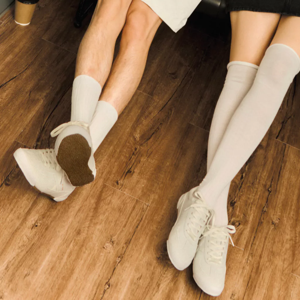 Giày Sneaker Da Nam Nữ Dincox DC47 WHITE Shoes Đế Bằng, Bền Và Nhẹ Hơn- Da Dincox Thời Thượng