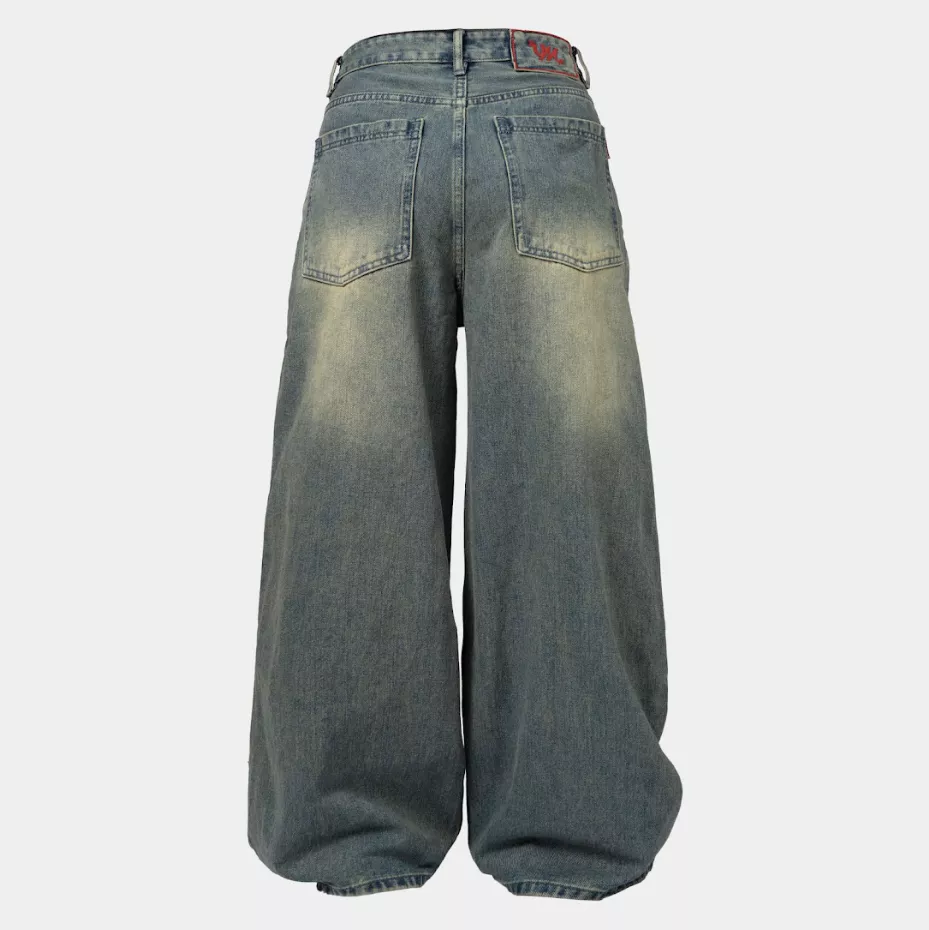 QUẦN JEAN ỐNG RỘNG SUÔNG U2M2 - BAGGY JEAN