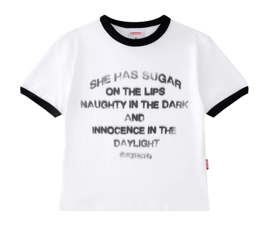 ÁO THUN BABY TEE U2M2 - SUGAR ON THE LIPS