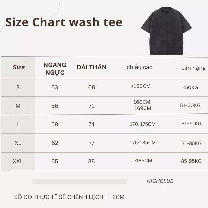 ÁO THUN HIGHCLUB WASH JEFF HARDY OVERSIZE VÀ TANKTOP