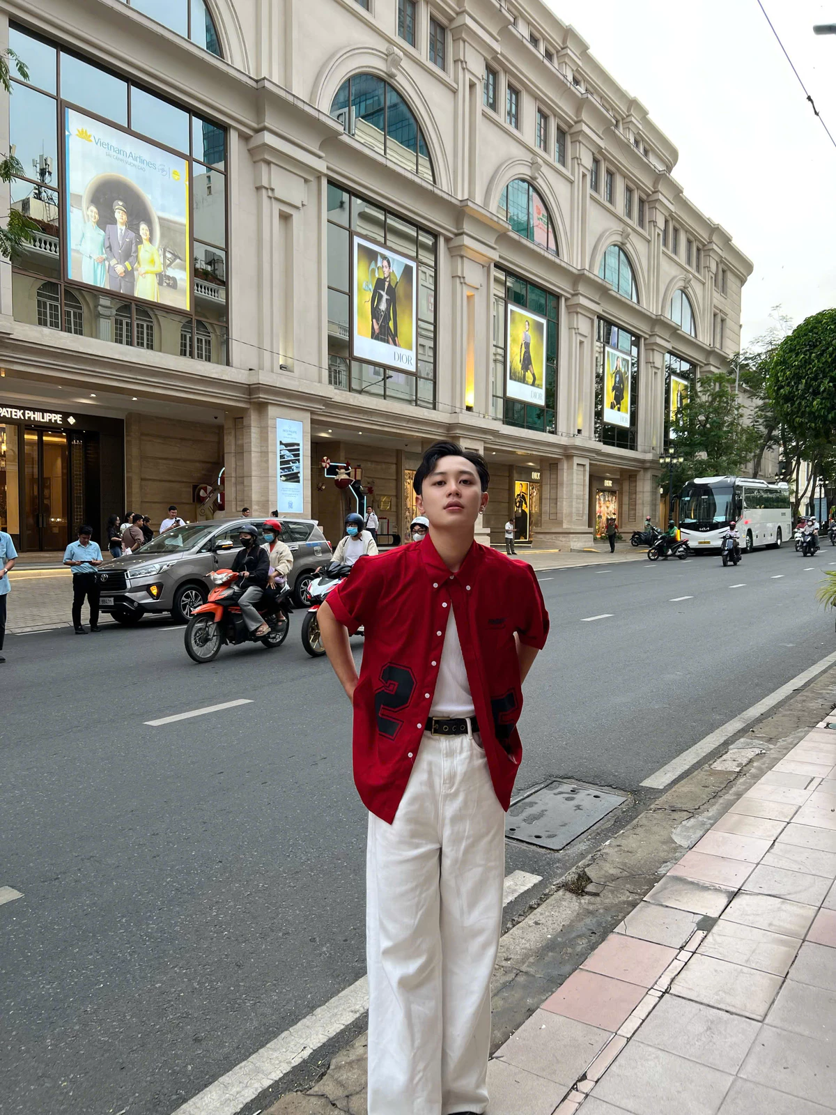 Áo sơ mi LUCKY25 Cotton lạnh PARADOX SM4P1002