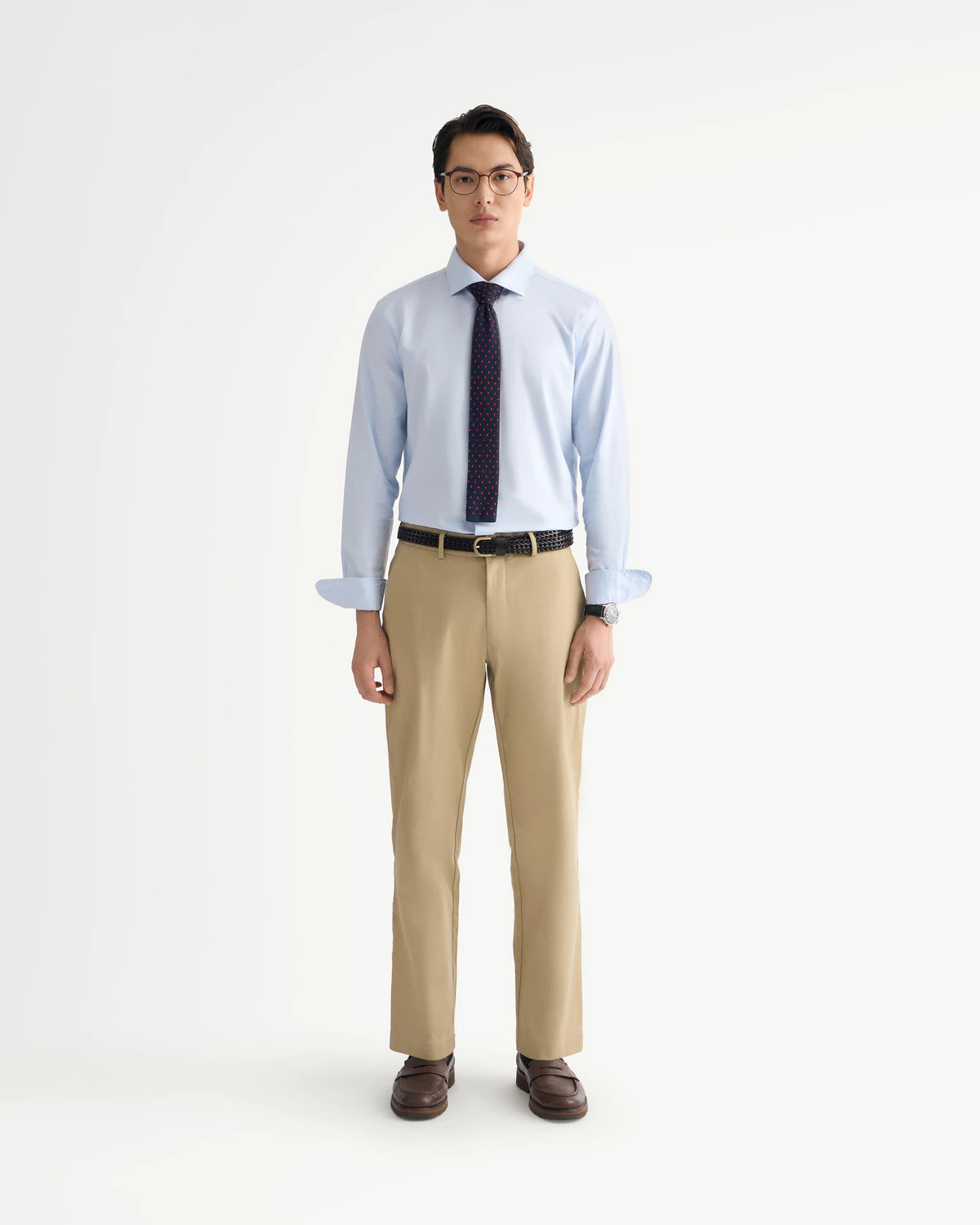 Quần Kaki Nam Trơn Form Slim - Routine 10S25PCA001