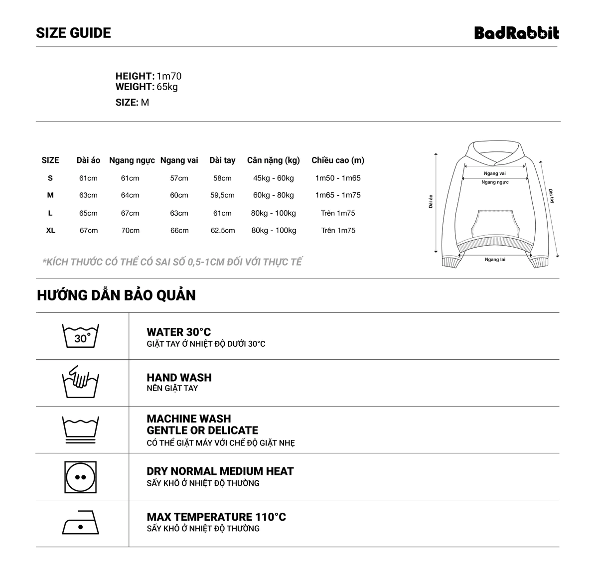 Áo khoác Sweet Rabbit Hoodie - Local Brand Chính Hãng