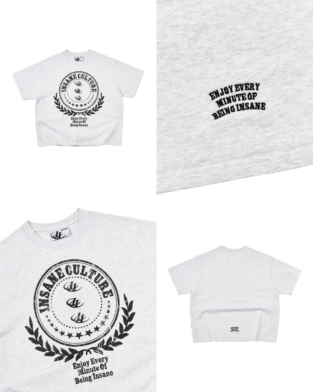 Áo Thun InsaneClo LEAGUE TEE Form Boxy Unisex Vải Thun Cotton