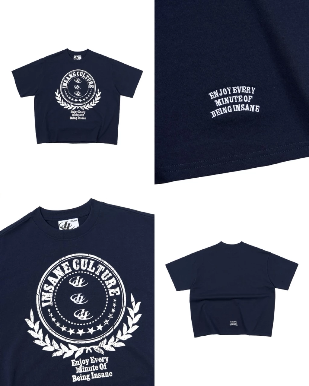 Áo Thun InsaneClo LEAGUE TEE Form Boxy Unisex Vải Thun Cotton
