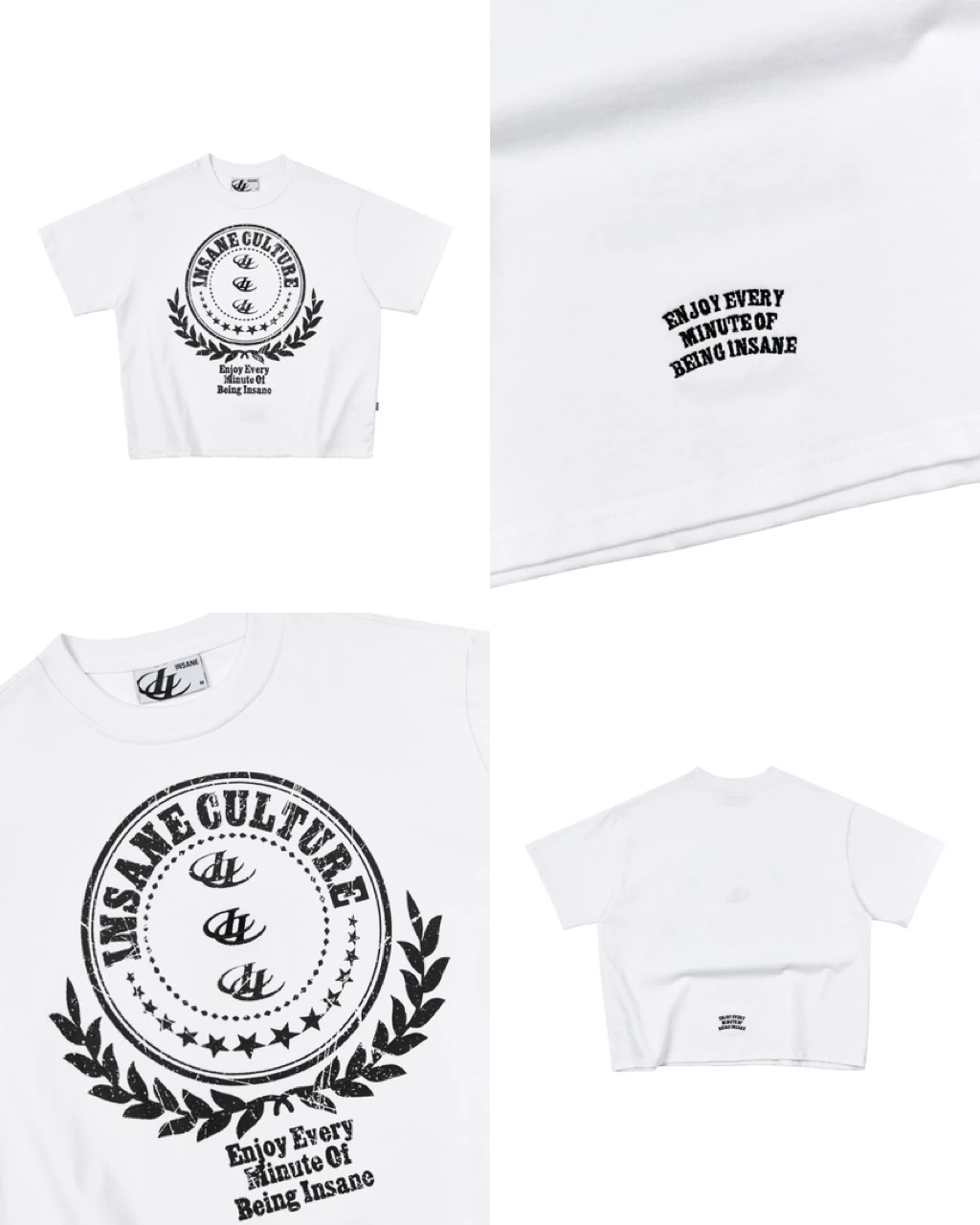 Áo Thun InsaneClo LEAGUE TEE Form Boxy Unisex Vải Thun Cotton