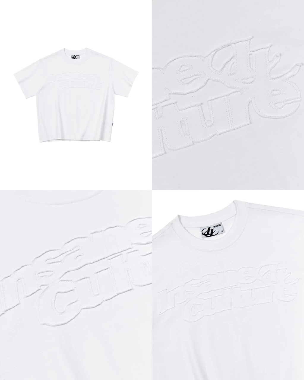 Áo Thun InsaneClo RAW TEE Form Boxy Unisex Vải Thun 100% Cotton
