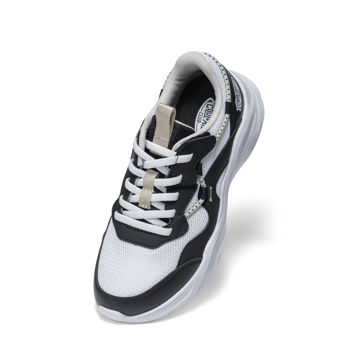 Giày Thể Thao sneaker quai si Bé trai Biti's BSB009000KEM - màu kem - size 35 đến 38
