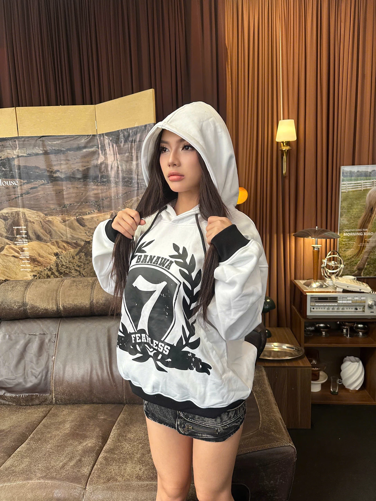 Áo Hoodie Nỉ Bông Unisex Banawa - Hoodie Fearless | Local Brand Chính Hãng