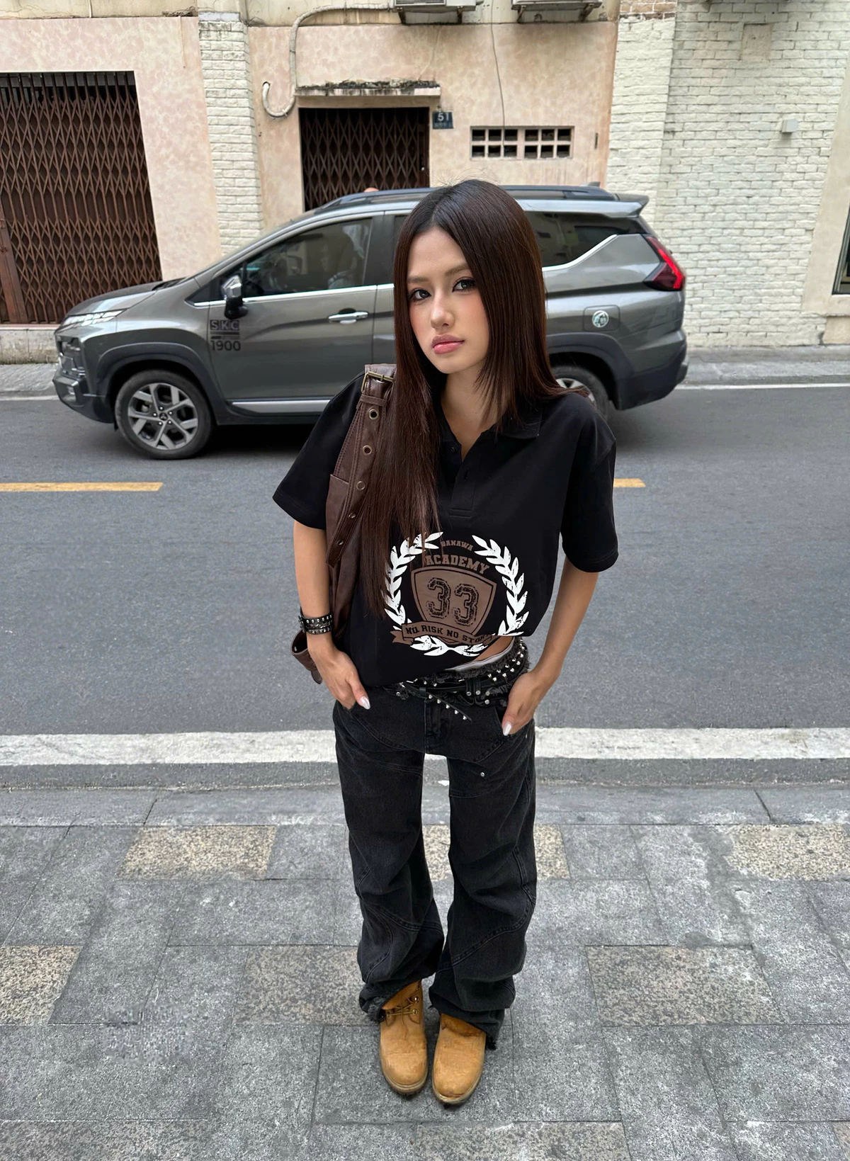 Áo Thun Polo Unisex Banawa - Polo No Risk No Story | Local Brand Chính Hãng