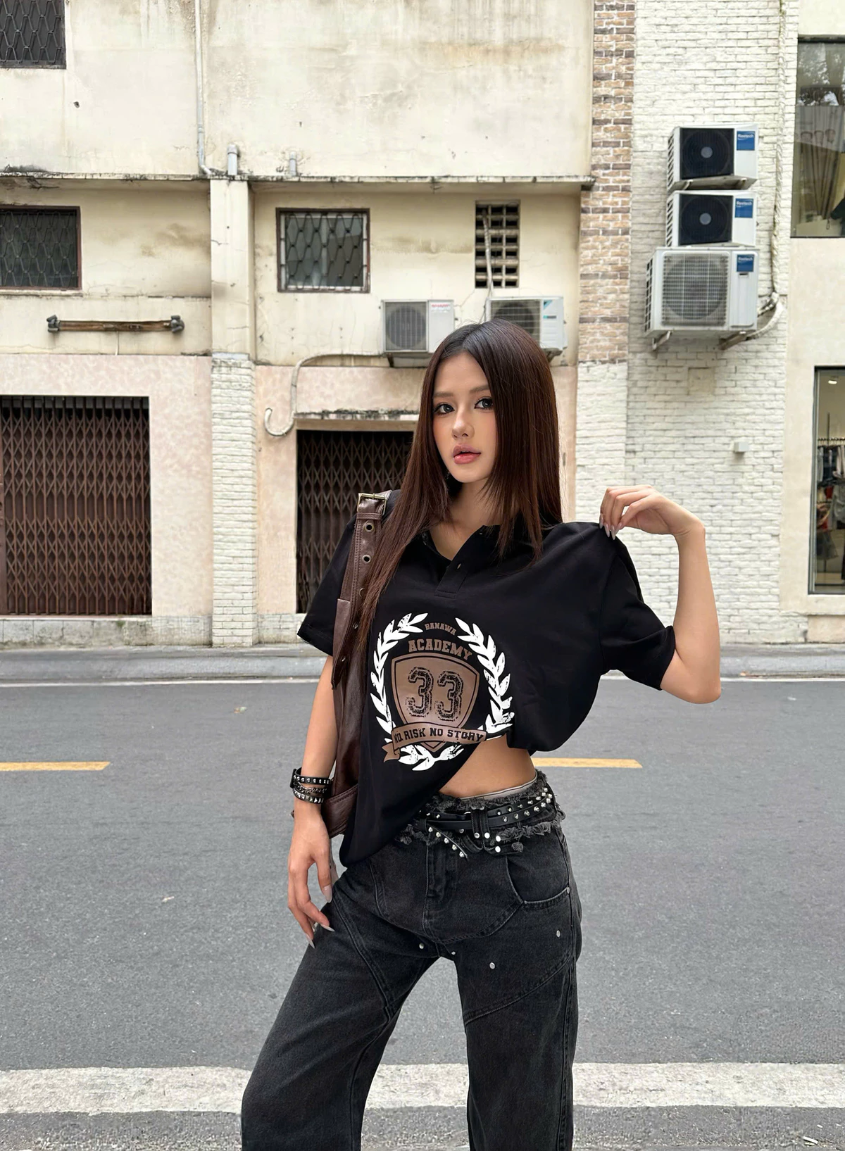 Áo Thun Polo Unisex Banawa - Polo No Risk No Story | Local Brand Chính Hãng