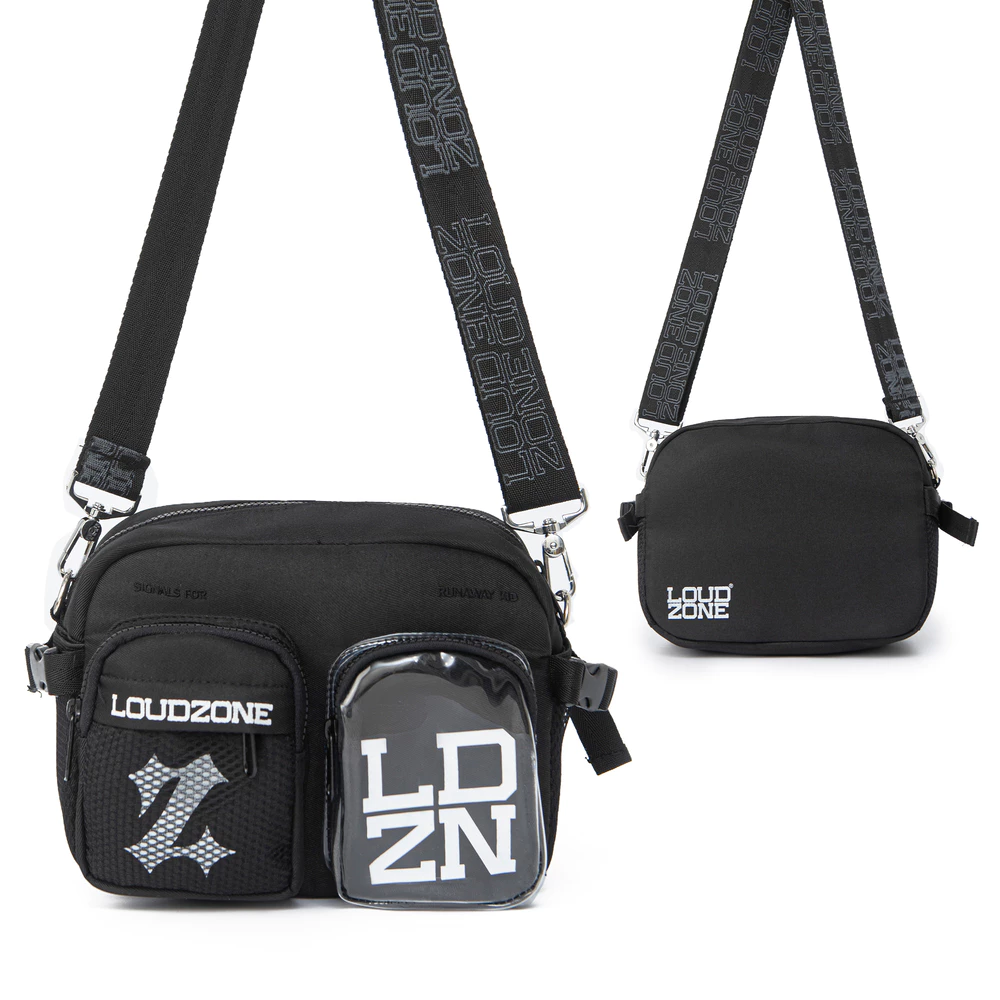 Túi đeo chéo local brand Loudzone Utility Satchel vải canvas nam nữ thời trang hàn quốc