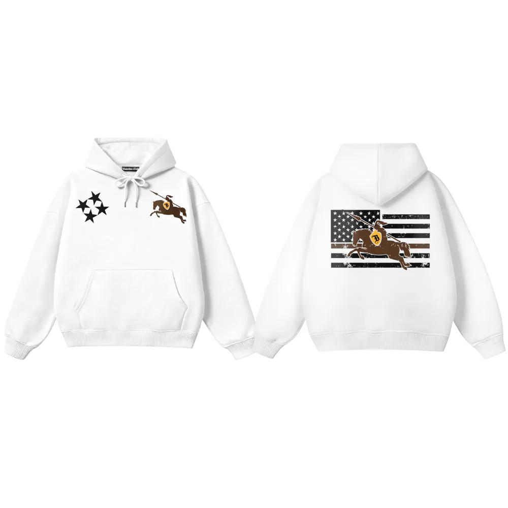 Áo Hoodie Boxy Nỉ Bông Unisex Banawa - Rising Knight Hoodie | Local Brand Chính Hãng