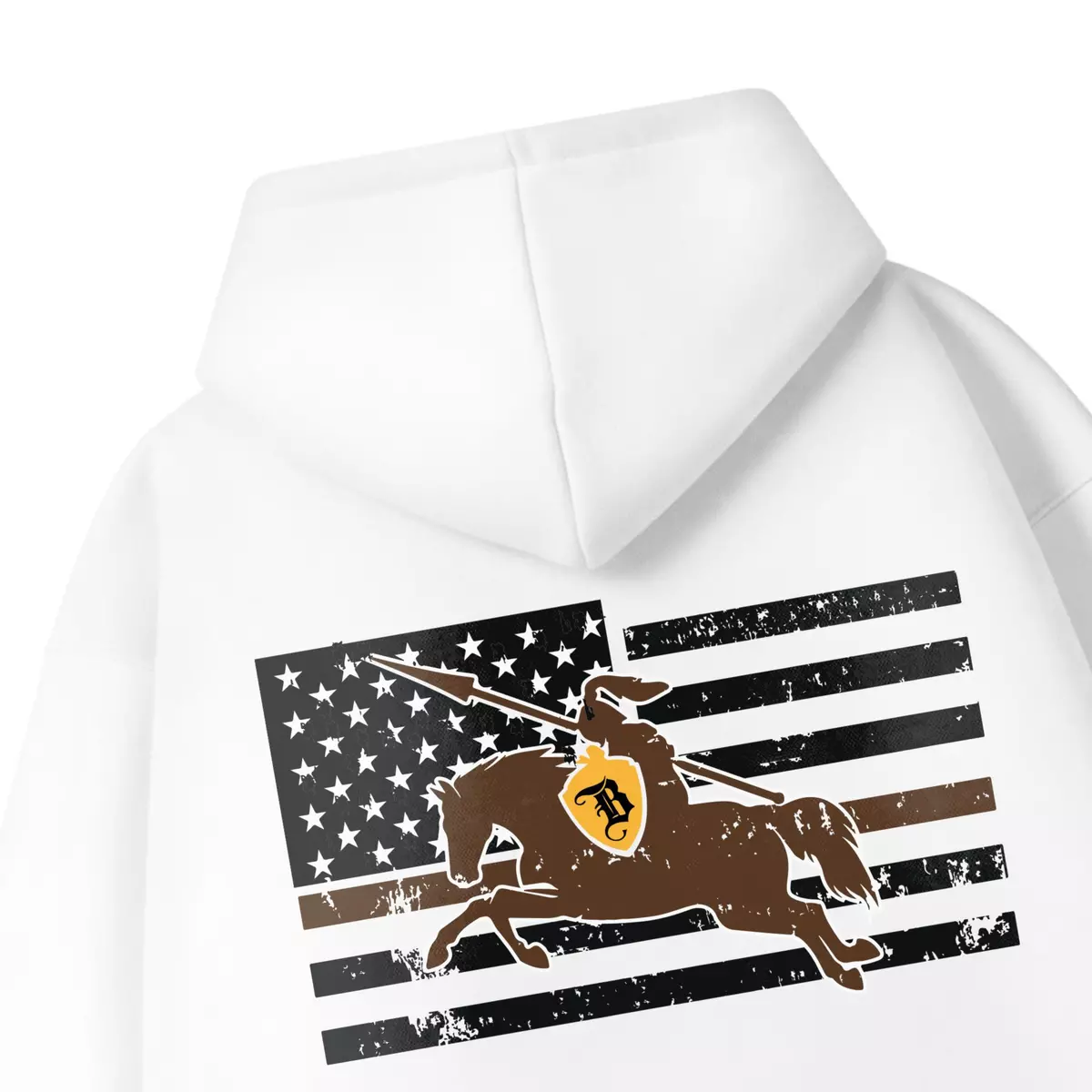 Áo Hoodie Boxy Nỉ Bông Unisex Banawa - Rising Knight Hoodie | Local Brand Chính Hãng