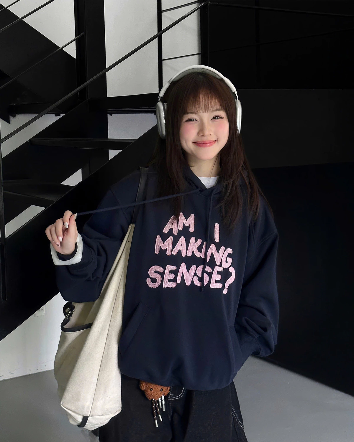Áo Hoodie Boxy SENSE Cinder Form Đẹp, Local Brand Chính Hãng