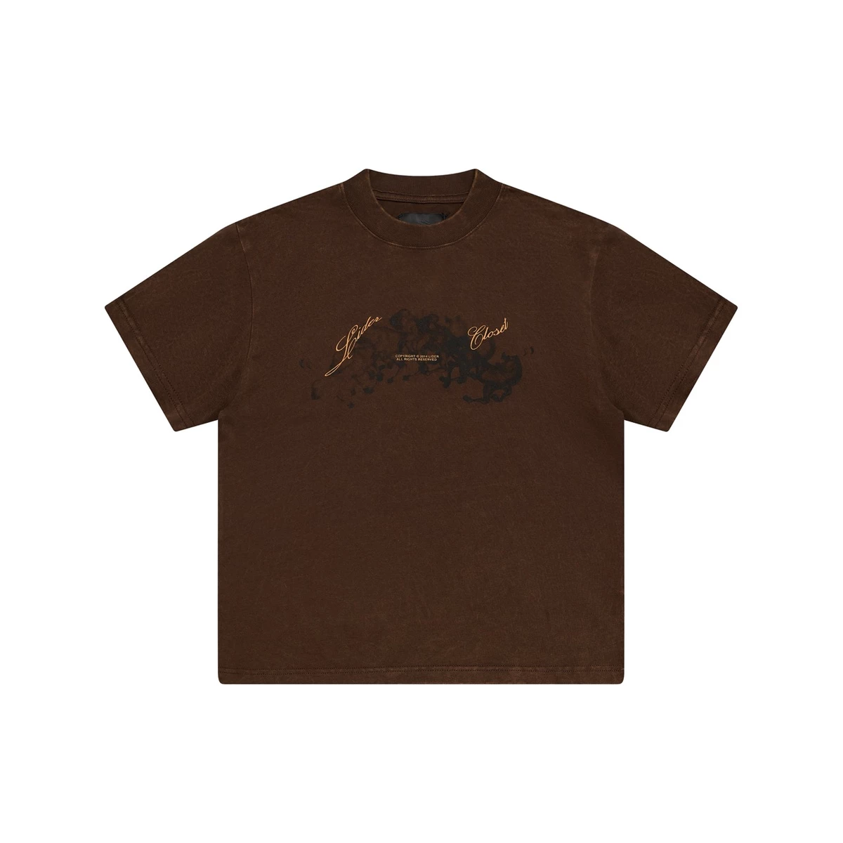 Áo Thun Thiết Kế Con Ngựa Tay Ngắn Unisex LIDER EIGHT FORWARD TEE