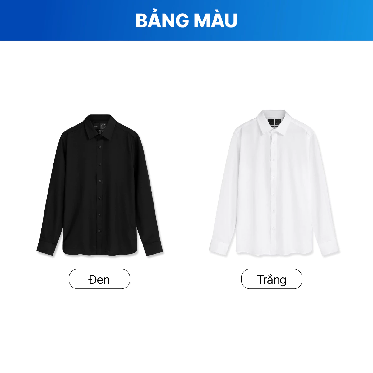 Áo Sơ Mi Vải Nano Nam ICONDENIM Tay Dài Anti-Wrinkle Form Slim SMID0253