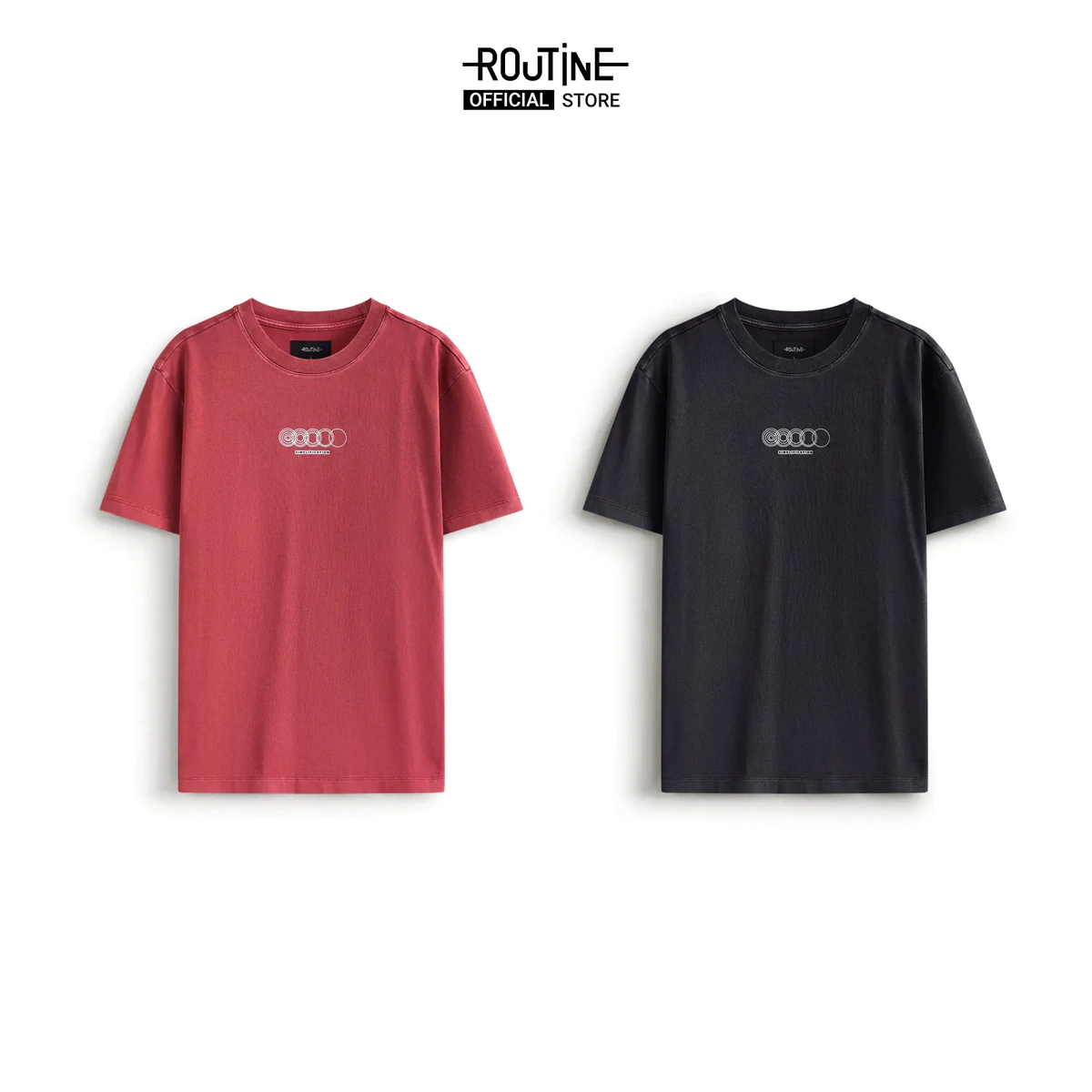 Áo Thun Tay Ngắn Nam Hình In Form Regular - Routine 10F25TSS013