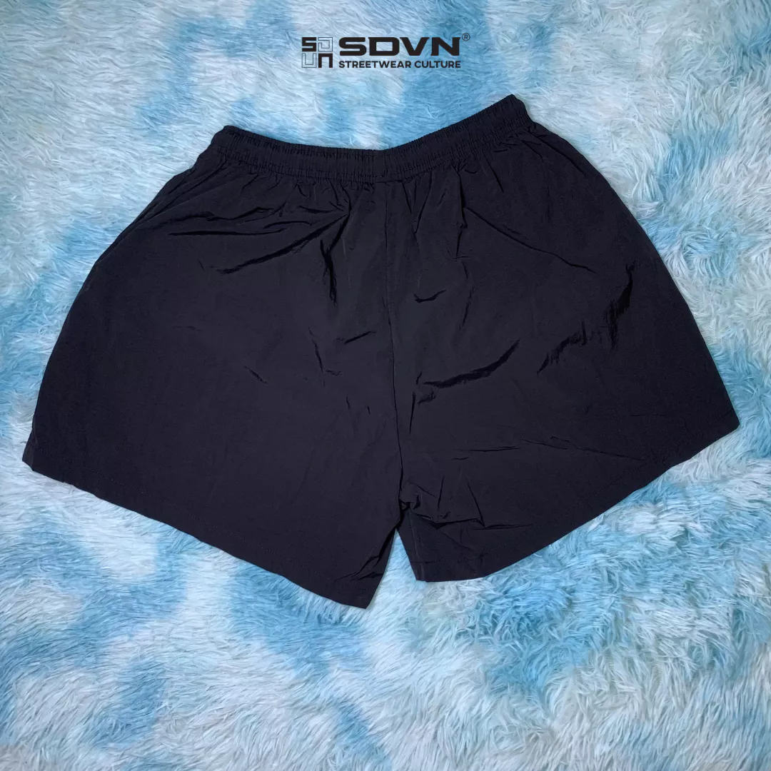 Quần Đùi Nam Nữ Vải Dù Active Short SDVN - Form Cải Tiến Ống Dài Rộng, Lưng Thun Co Giãn Thoải Mái