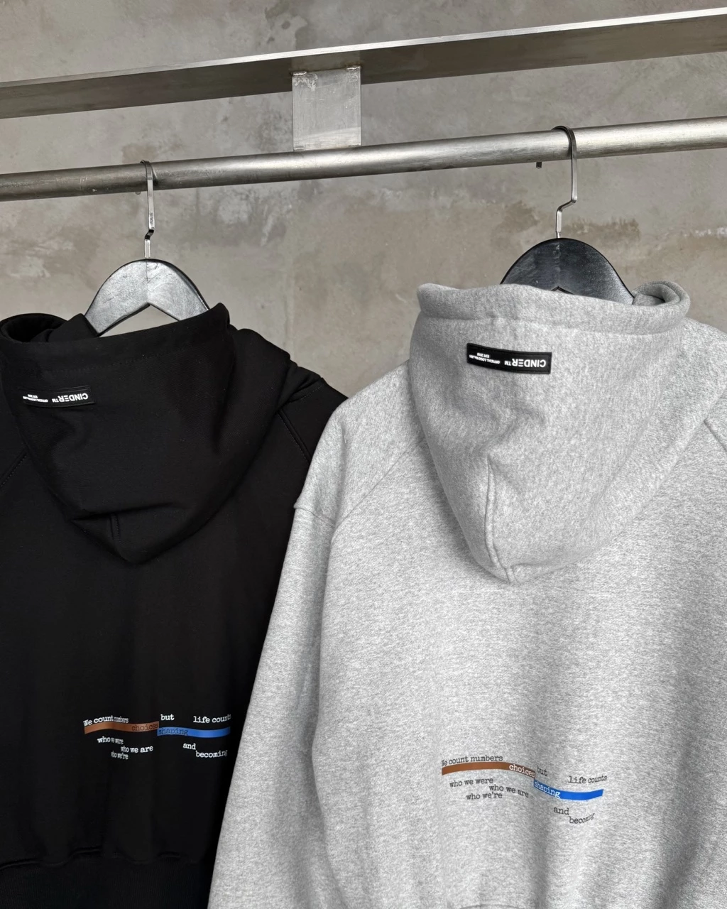 Áo Hoodie Boxy NUMERIC Cinder, Form Đẹp Dành Cho Cả Nam & Nữ, Local Brand Chính Hãng