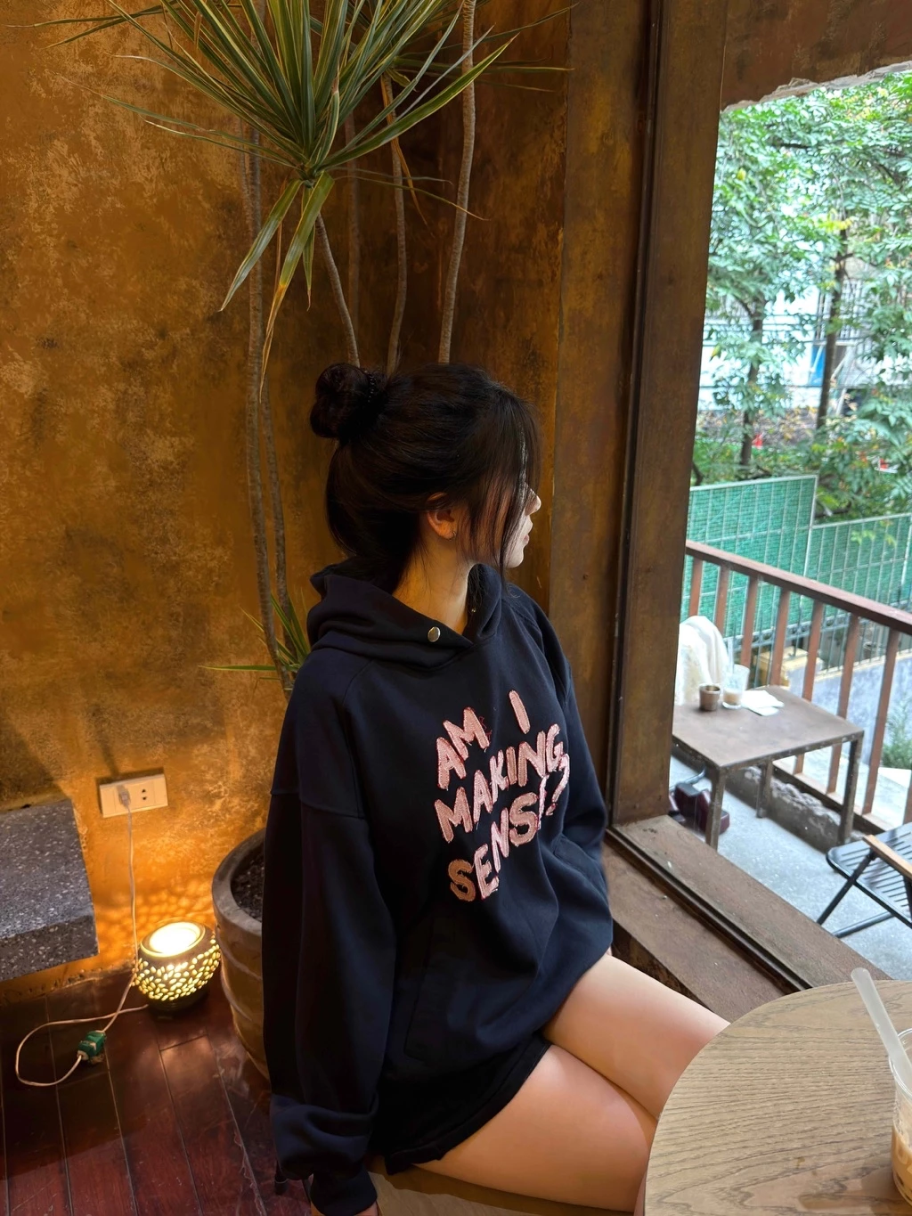 Áo Hoodie Boxy SENSE Cinder Form Đẹp, Local Brand Chính Hãng