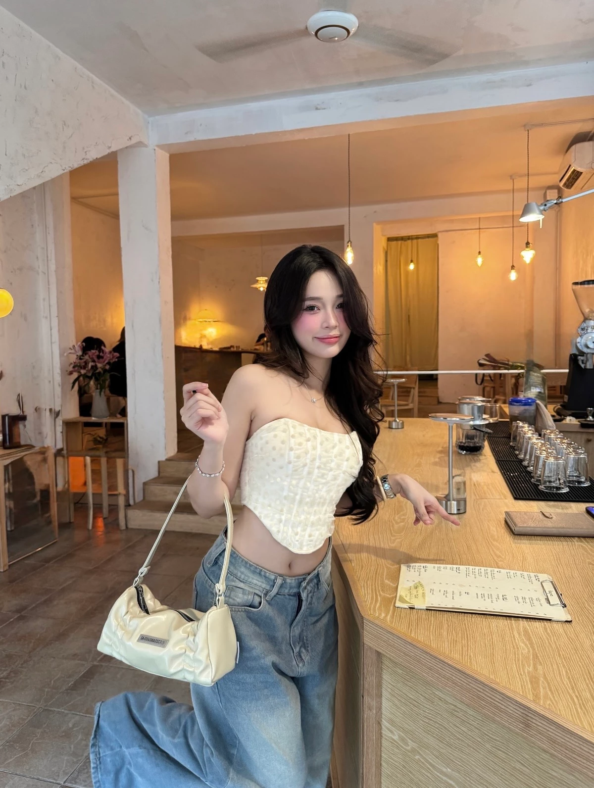 Túi Xách Da Saigonswagger® SGS ROLLÉ LEATHER BAG Túi Đeo Vai Cầm Tay