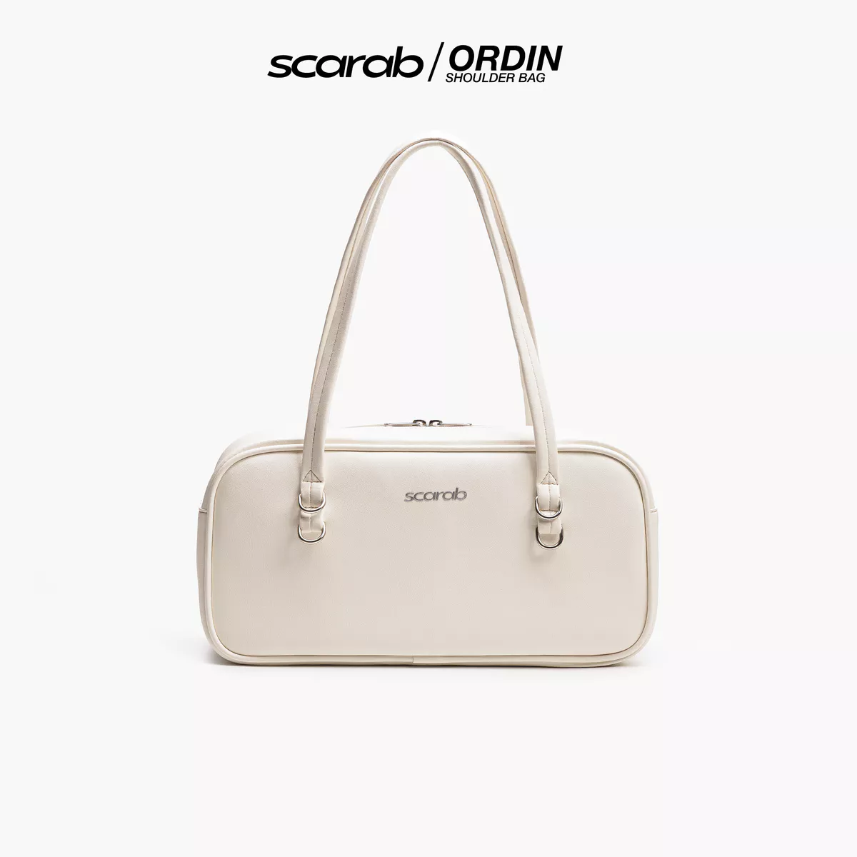 Túi xách đeo vai SCARAB ORDIN BEIGE thời trang nam nữ đựng vừa iPad 11 inch, điện thoại, ví tiền, đồ trang điểm