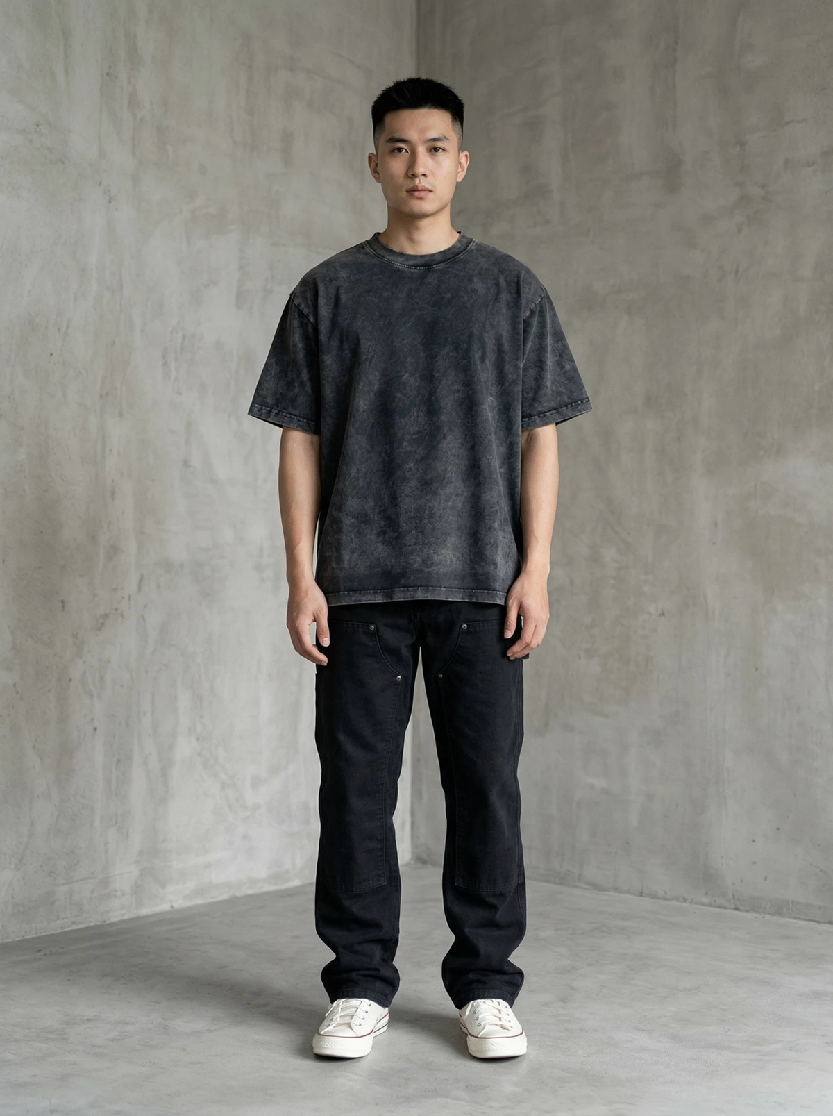 TEE WASH GORI ÁO THUN CHẤT LIỆU COTTON CAO CẤP MENSWEAR