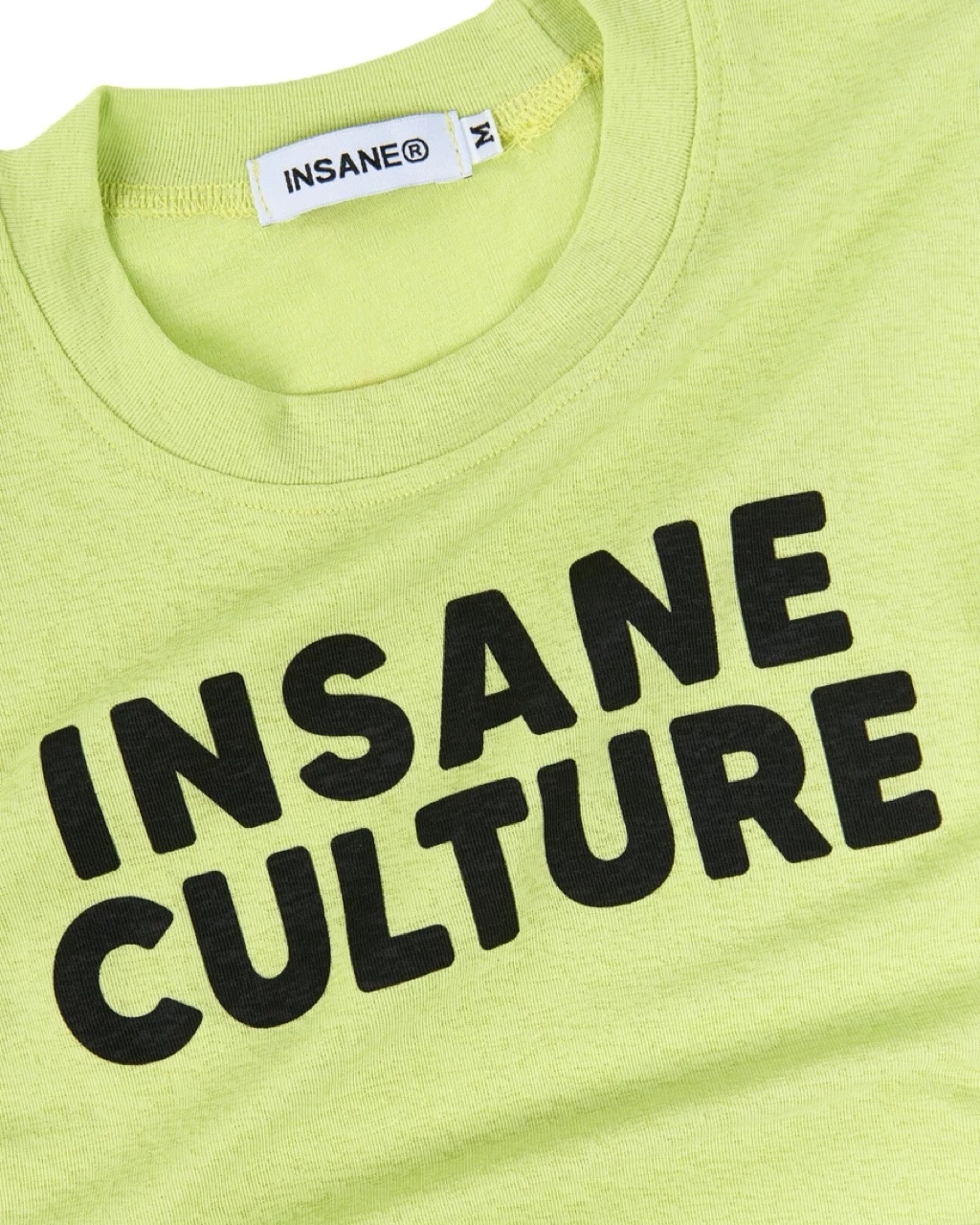 Áo Thun Baby Tee InsaneClo CULTURE BABY TEE Form Slim Fit Vải Thun Giấy Xuyên Thấu Co Giãn