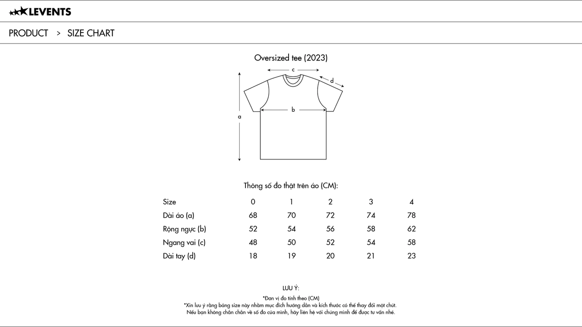 Áo Thun Levents XL Logo Oversized Tee 100% Cotton T-shirt
