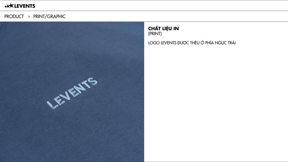 Áo Zipper Hoodie Levents Classic Boxy 2.0 Extra Color Nỉ Chân Cua