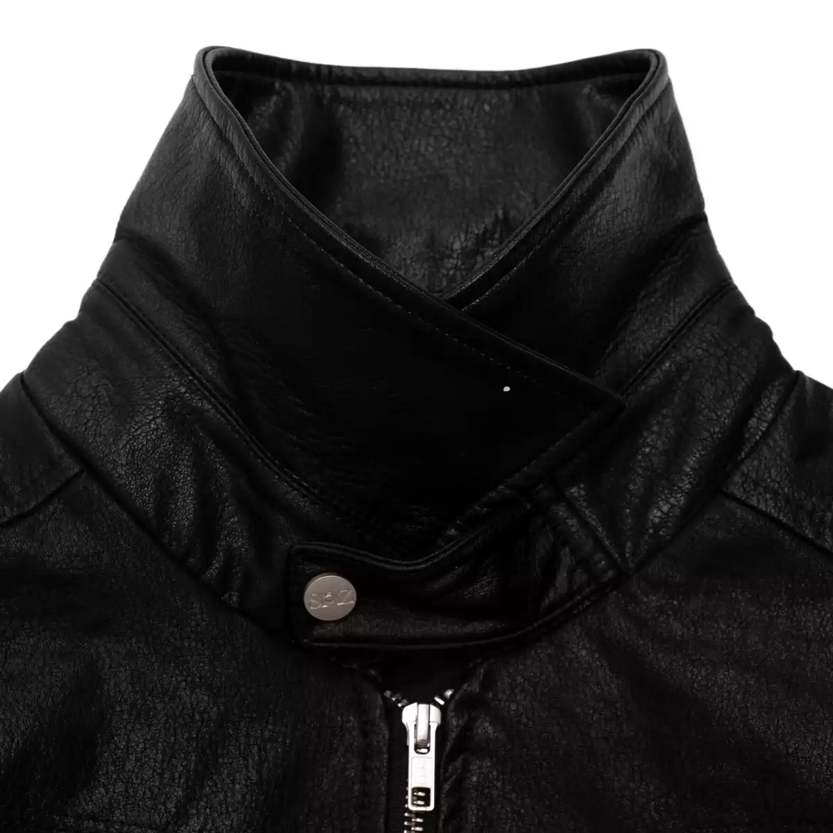 Áo Khoác SNAZZY Unisex Chất Liệu Da Chính Hãng - OIL BLACK TRUCKER
