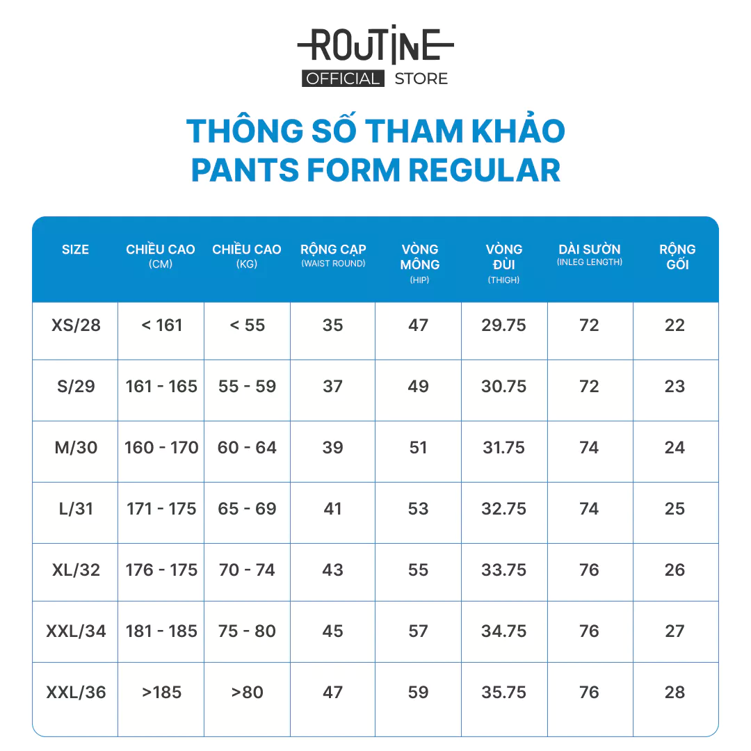 Quần Dài Nam Kaki Form Regular - Routine 10F25PCA022