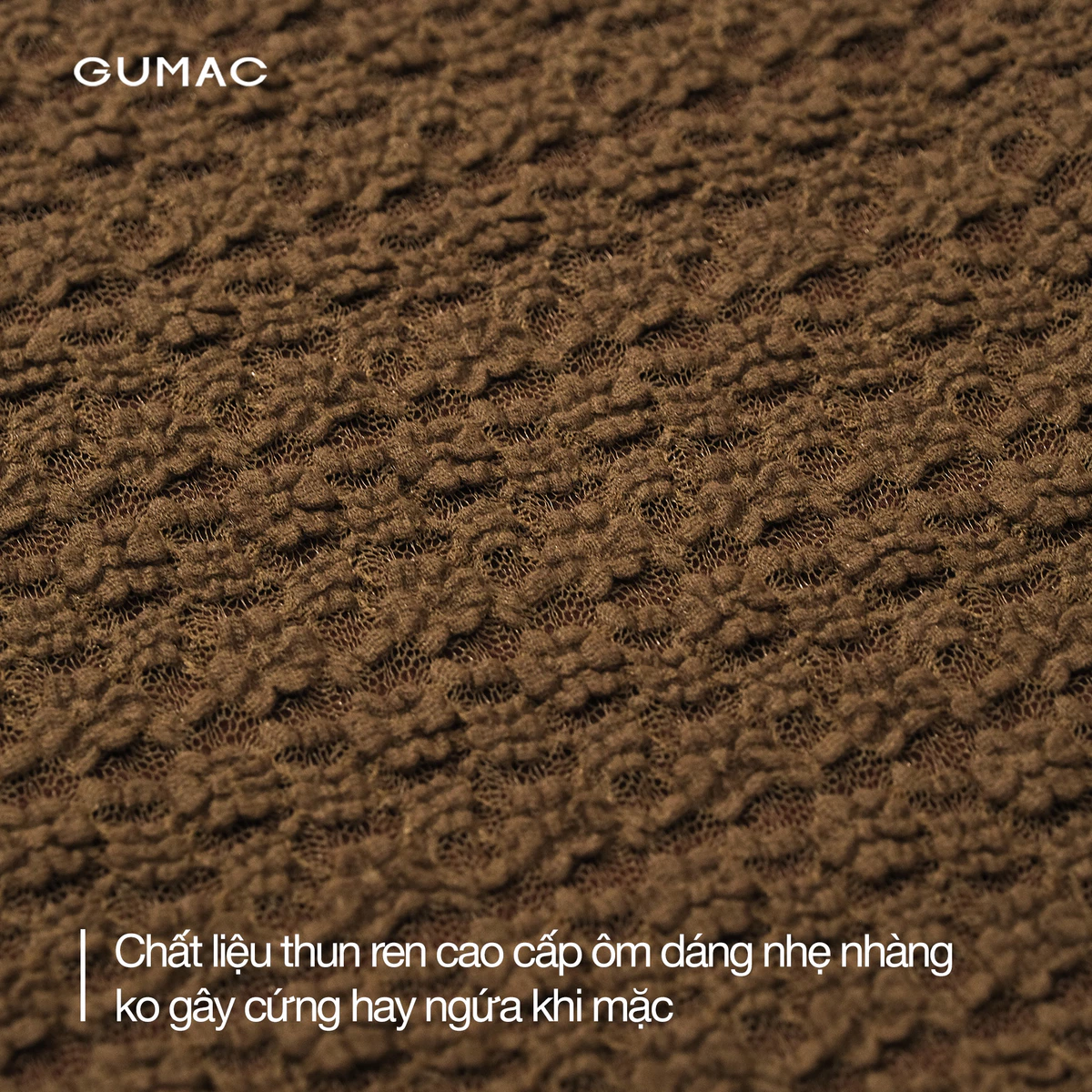 Áo Thun Ren Nữ GUMAC Áo Thun Kiểu Tay Ngắn Cổ Tròn Ôm Nhẹ Co Giãn Thanh Lịch LATF0918